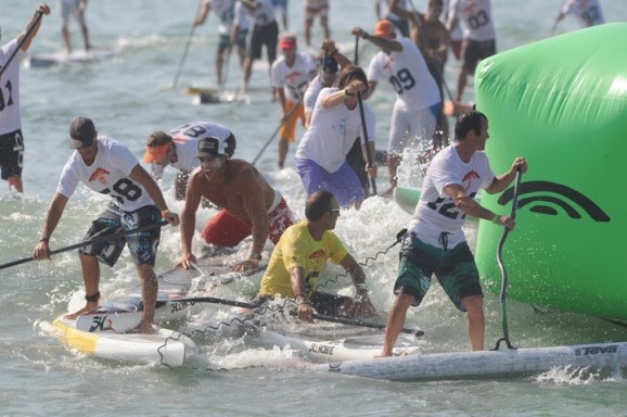 Chuck Patterson Battle of the Paddle buoy turn