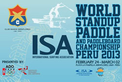 2013 ISA World Standup Paddle and Paddleboard Championship POSTER