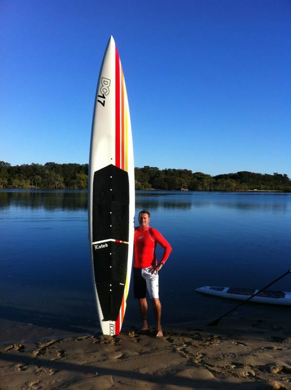 Luc Longley Stand Up Paddle board