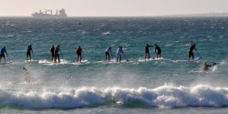 SUP Racing in South Africa - 2013 - Downwind Dash #2