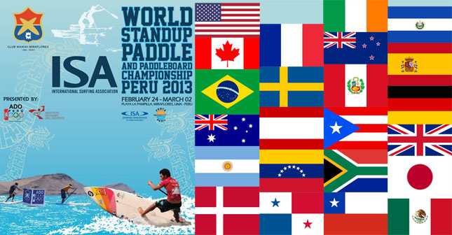 ISA SUP Peru 2013 countries