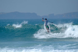 Stand Up Paddle surfing