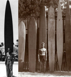 Tom Blake, Duke Kahanamoku paddleboards