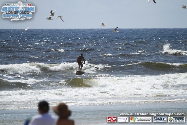 Australian Longboard Surfing Open SUP Race 2013