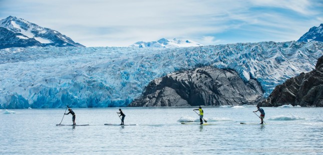 SUP Racing in Patagonia