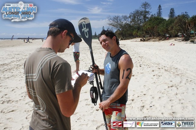 Travis Grant - Australian Longboard Surfing Open SUP Race