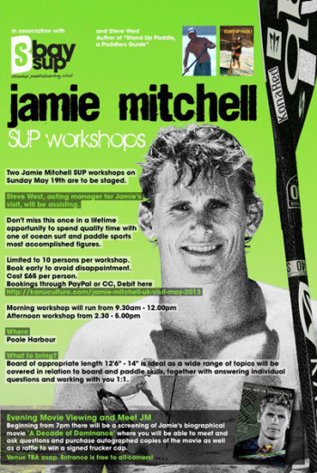 Jamie Mitchell SUP Clinics UK