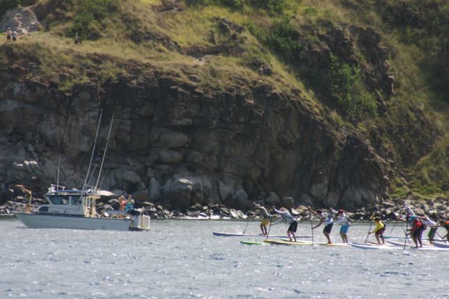 Maui to Molokai Stand Up Paddleboard race