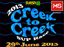 Creek to Creek Stand Up Paddle race
