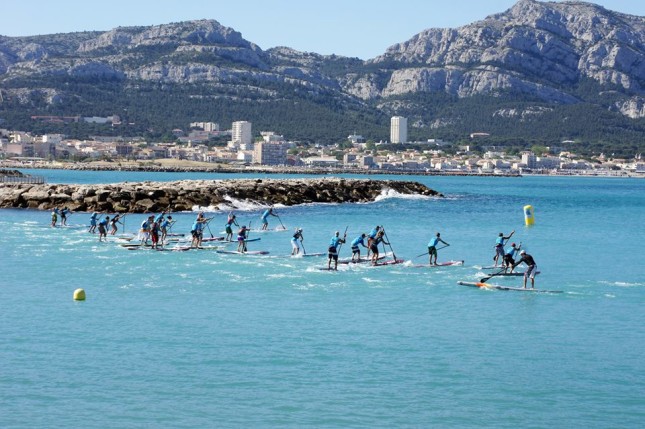 Massilia Stand Up Paddle race