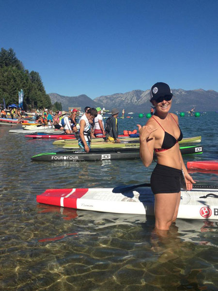 Race The Lake of the Sky Stand Up Paddleboard race