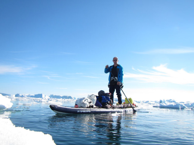 Bart de Zwart in Greenland