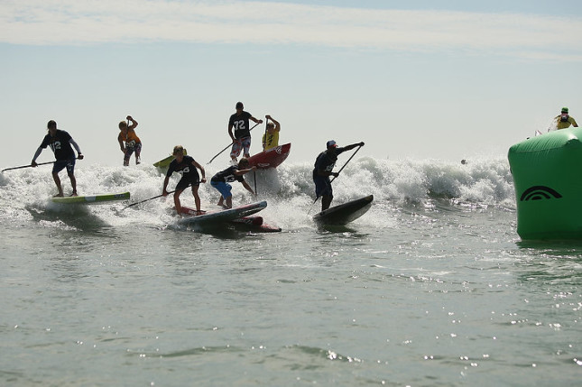 Battle of the Paddle buoy turn 3