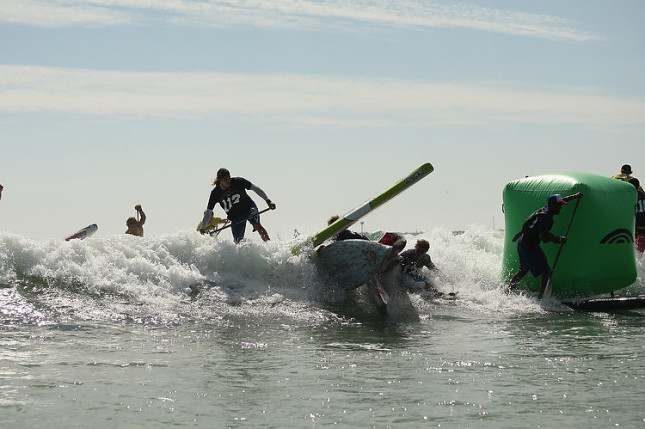 Battle of the Paddle buoy turn 5