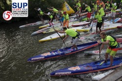 Sam Ross Red Paddle Co race board