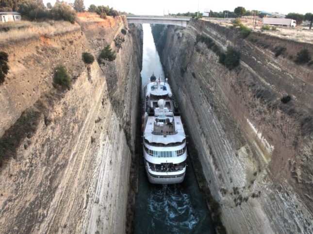 Corinth Canal SUP