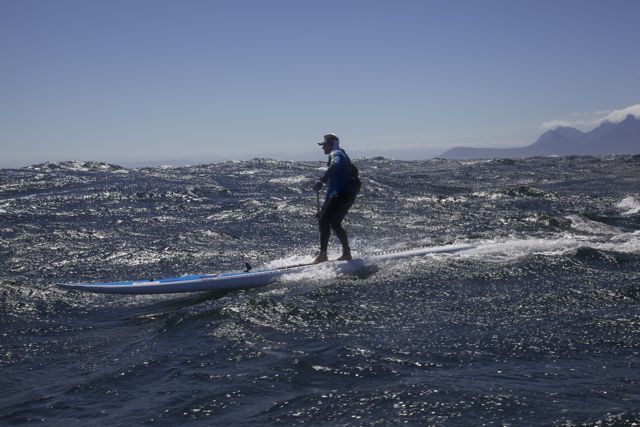Chris Bertish Downwind paddling