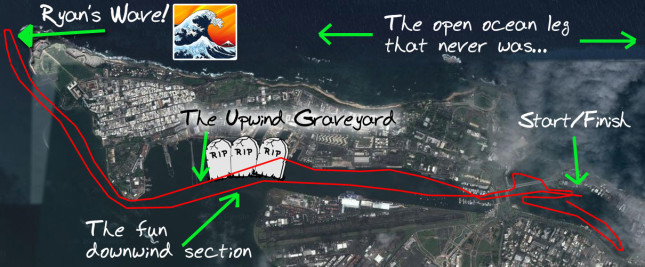 Paddle Royal 2013 course map