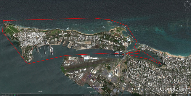 Paddle Royal distance race course