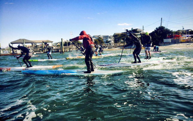 Cold Stroke Classic stand up paddle race