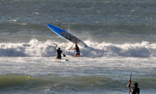 Downwind SUP Race in South Africa