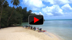 Stand Up Paddling in Tahiti