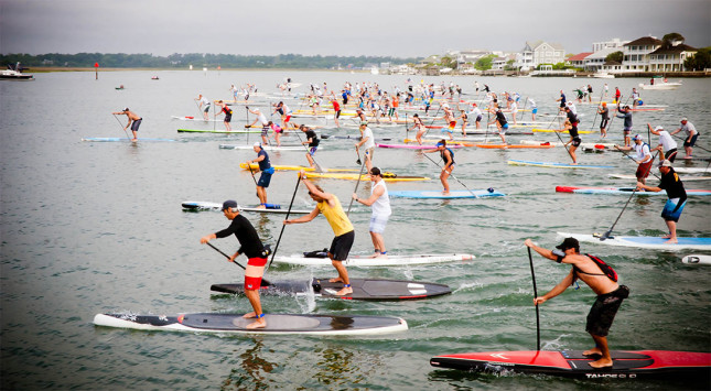 Carolina Cup stand up paddle race