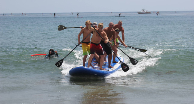 Giant Inflatable Stand Up paddleboard