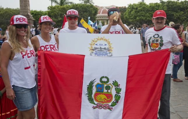 ISA Standup Paddle Championship - Team Peru