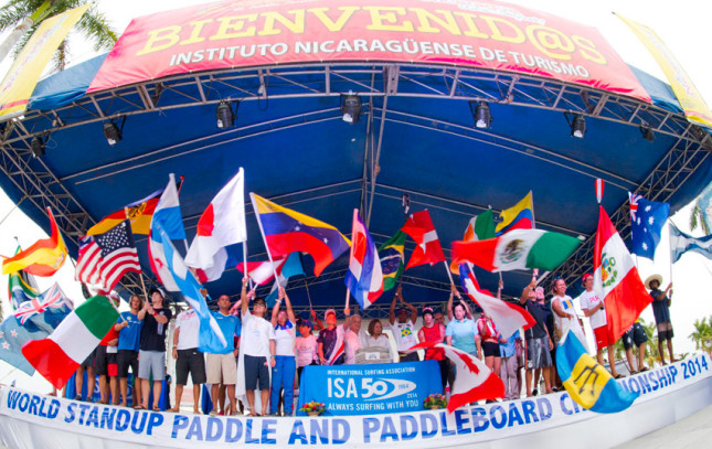 ISA World SUP Championship Opening Ceremony