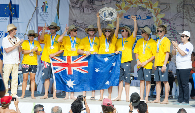 ISA World SUP Championship - Team Australia