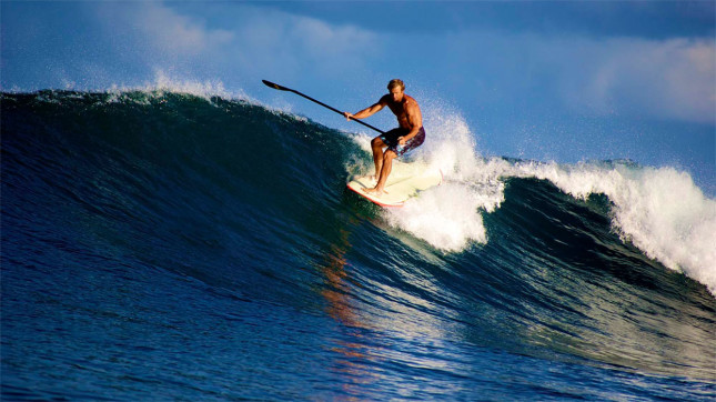 Laird Hamilton Stand Up Paddling