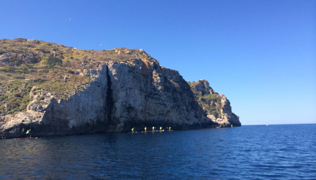 Port Adriano SUP race Mallorca spain