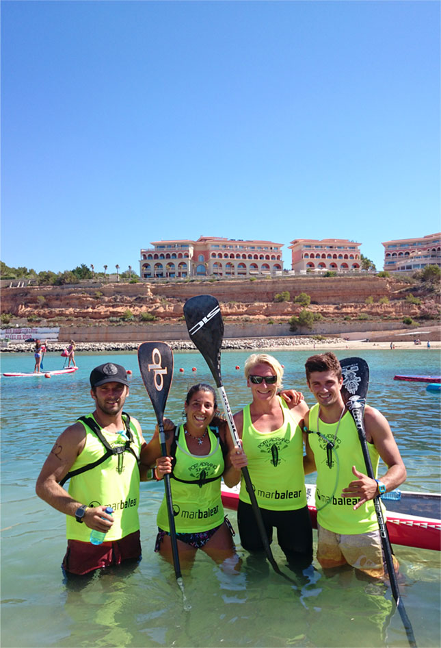 Port Adriano Stand Up Paddle race