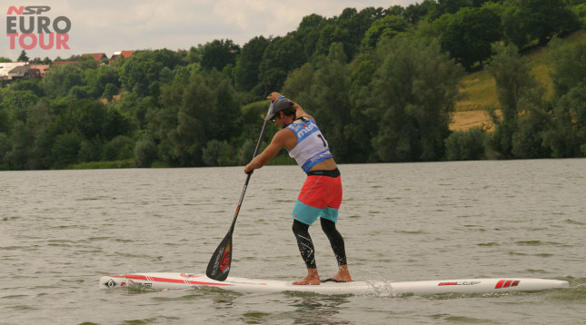 Eric Terrien wins Lost Mills SUP race