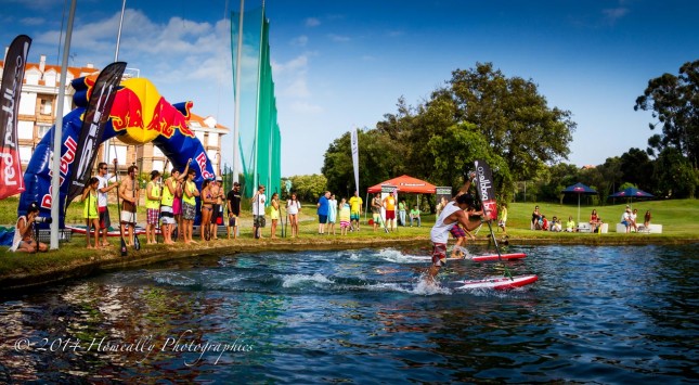 Noja Stand Up Paddle race