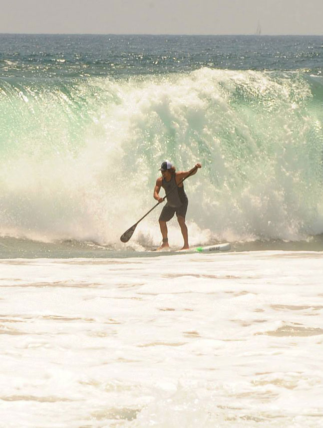 Santa Monica Pier Paddleboard Race Carnage 2