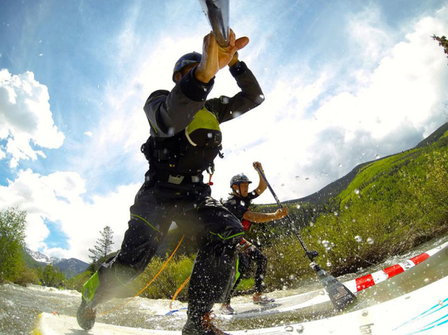 whitewater stand up paddling