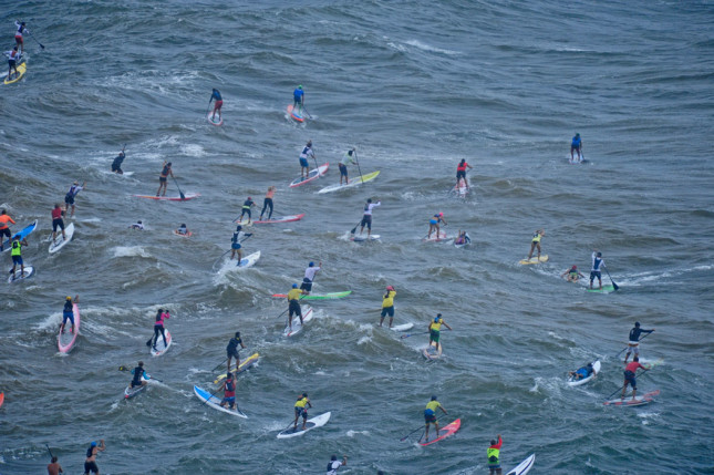 Maui SUP paddleboard race