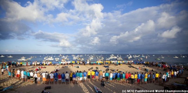 Molokai paddle board race