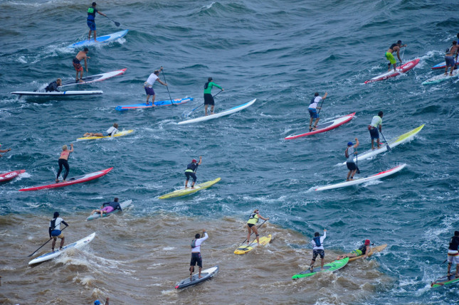 Paddleboard race Maui