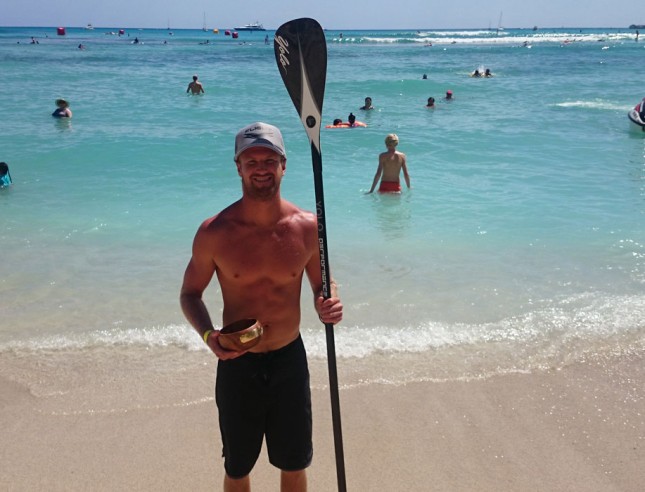 Andrew Logreco Oahu Stand Up Paddleboarder