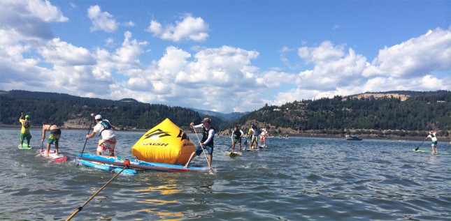Gorge Paddle Challenge stand up paddleboard race