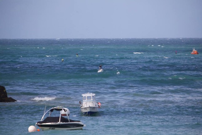 Jersey stand up paddle downwinder