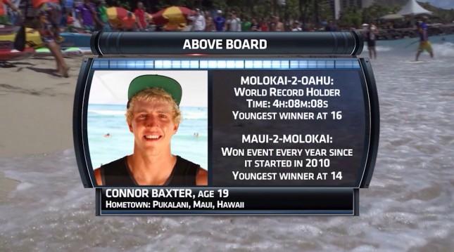Connor Baxter Ultimate SUP Showdown TV