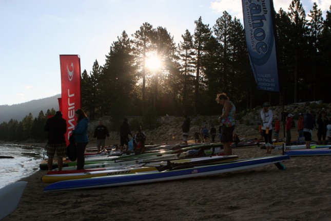 Tahoe Cup Fall Classic stand up paddle race