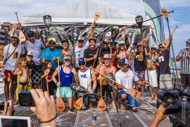 Battle of the paddle Brasil stand up paddle