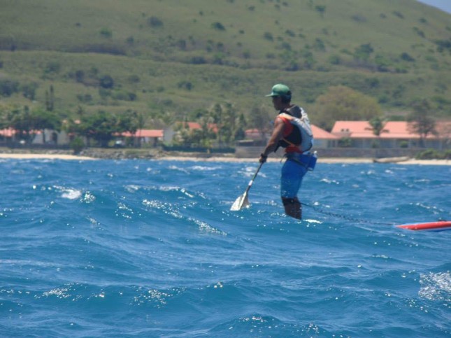 SUP downwind paddling