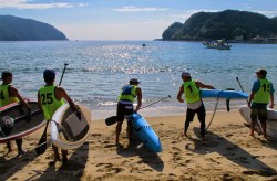 Stand Up Paddling in Japan - Travis Grant - Kumano SUP Race