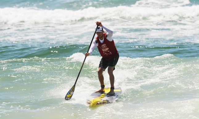 Toby Cracknell stand up paddler